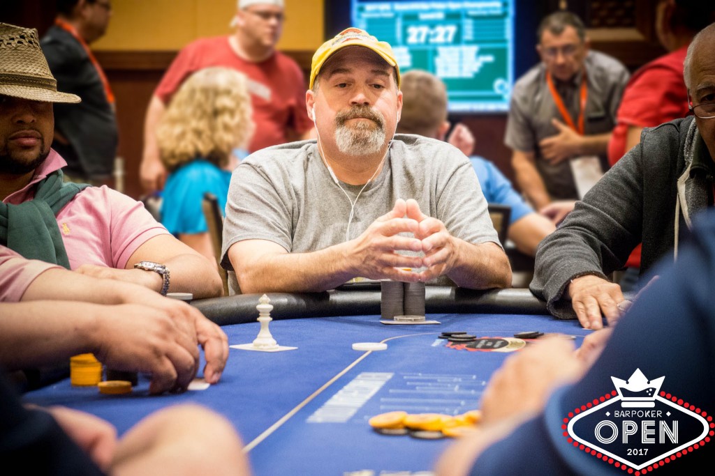 Basil Congro ends with the Day 1B chip lead