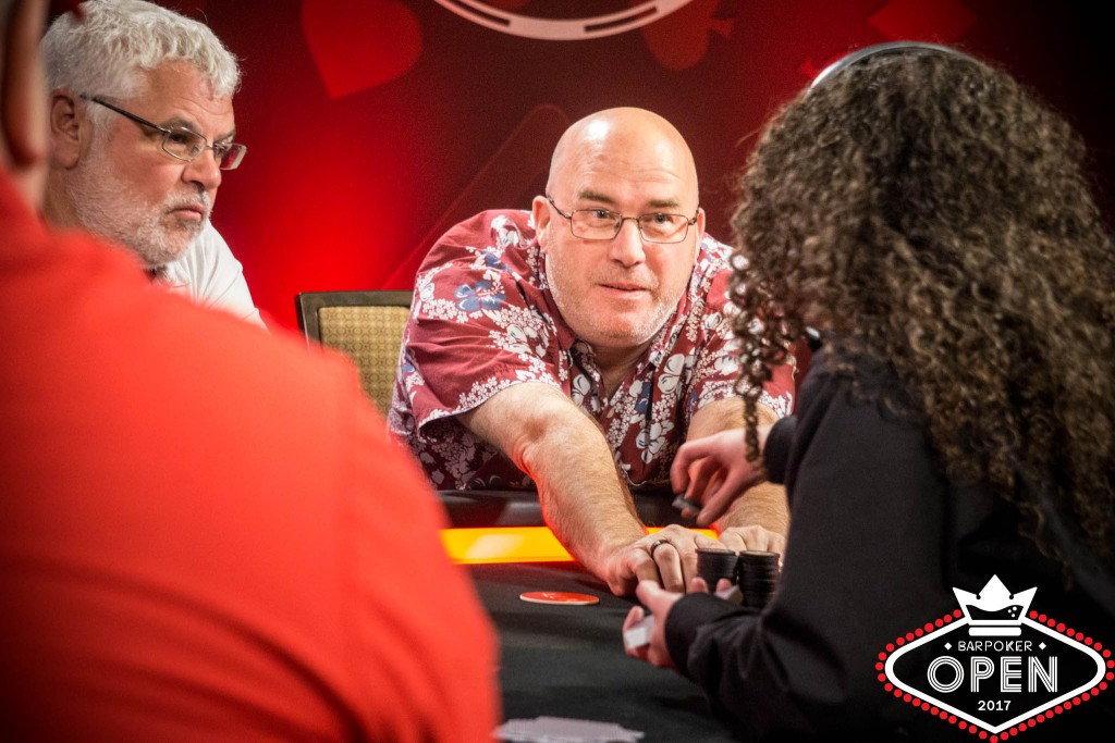 Glenn Resch (Eastern Poker Tour) moves all in at the final table