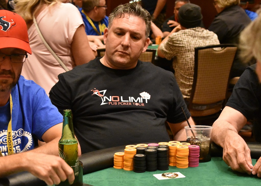 Greg Bloom of No Limit Pub Poker Tour leads the final 100 with 740,000 